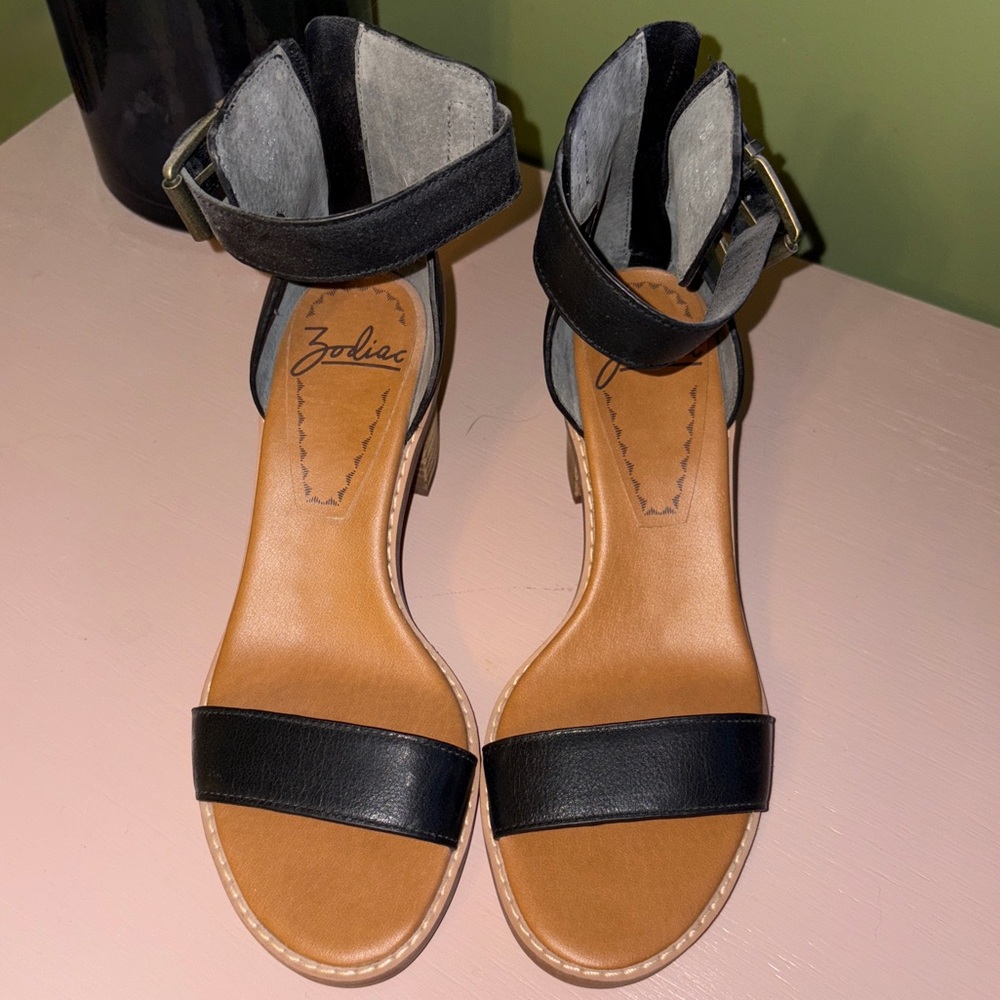 Ankle Strap Heeled Sandals